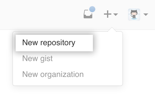 How to create a new repository. Image from https://help.github.com/articles/create-a-repo